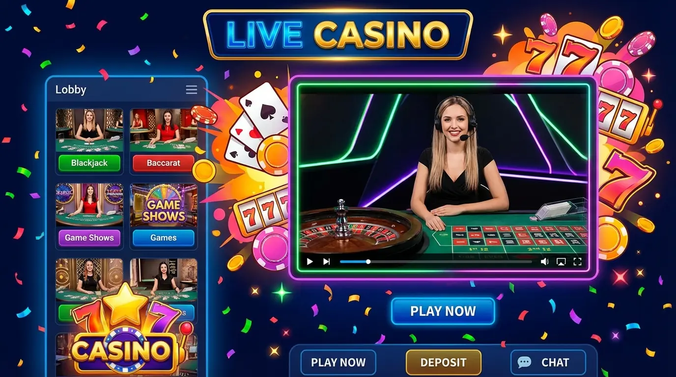 Live casino Gratowin casino